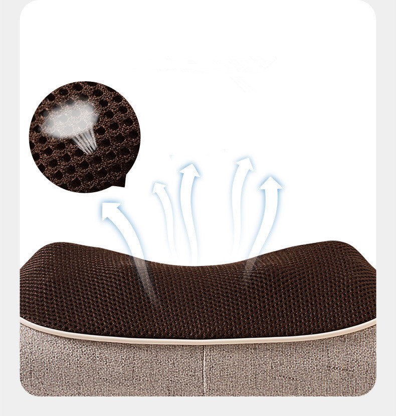 Infrared Neck & Cervical Massager Pillow – 8 Massage Heads