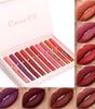 10-Pack Waterproof Matte Lipstick Set