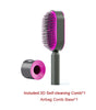 Self-Cleaning Scalp Massage Hair Brush
