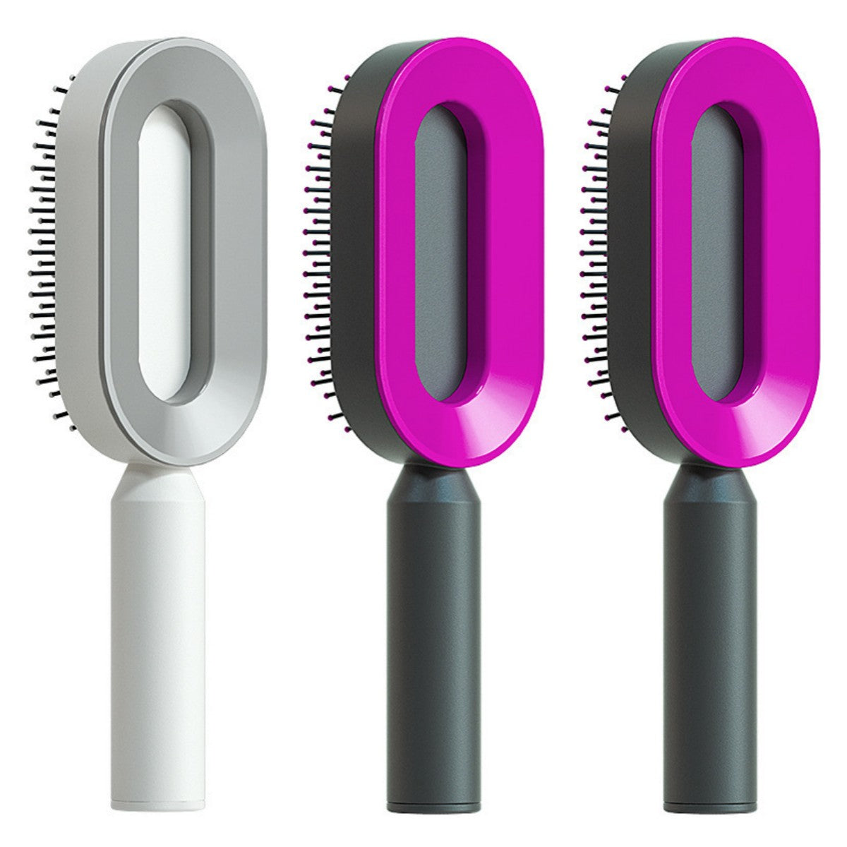 Self-Cleaning Scalp Massage Hair Brush