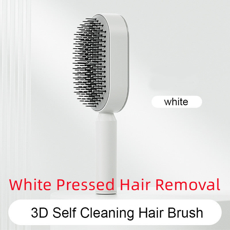 Self-Cleaning Scalp Massage Hair Brush