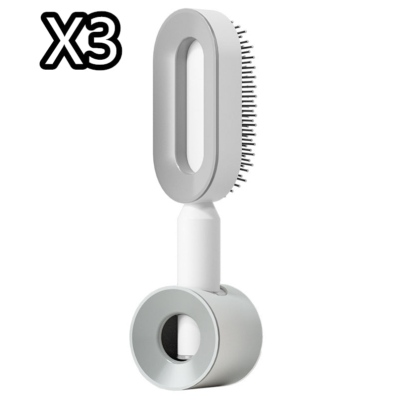 Self-Cleaning Scalp Massage Hair Brush