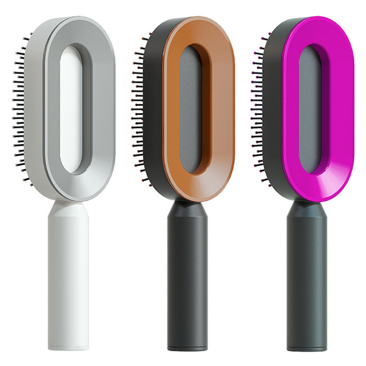 Self-Cleaning Scalp Massage Hair Brush