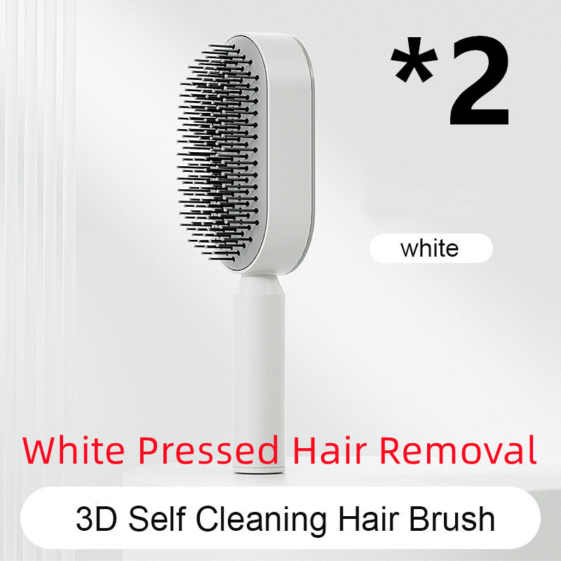 Self-Cleaning Scalp Massage Hair Brush