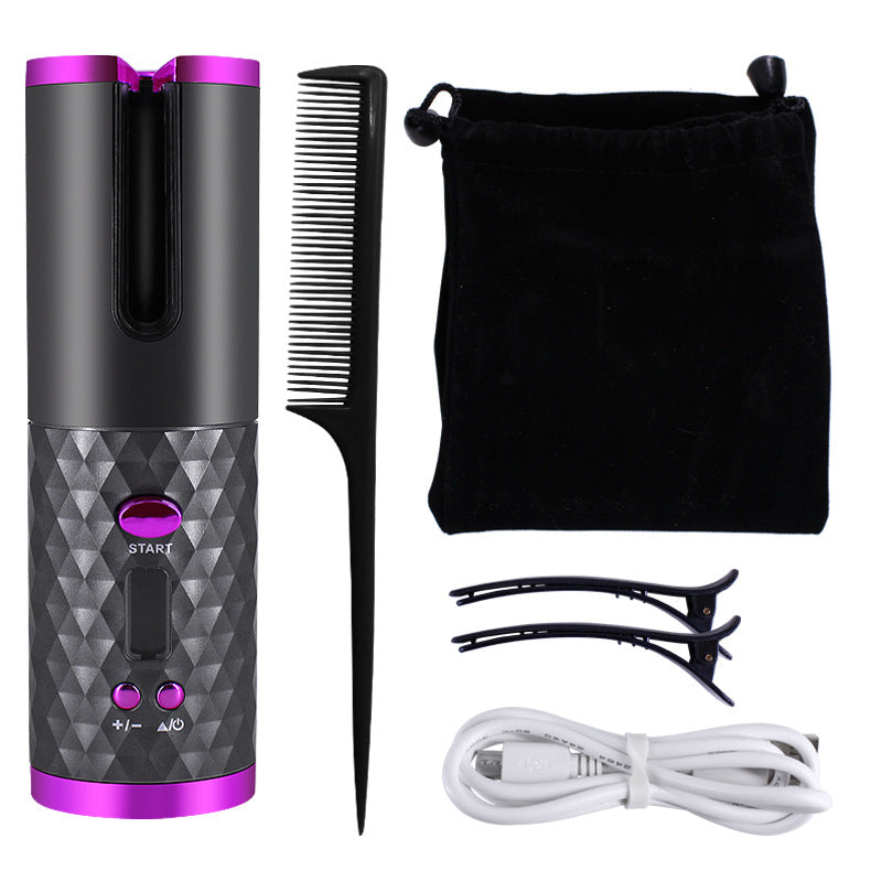 Cordless Automatic Hair Curler – Travel Size