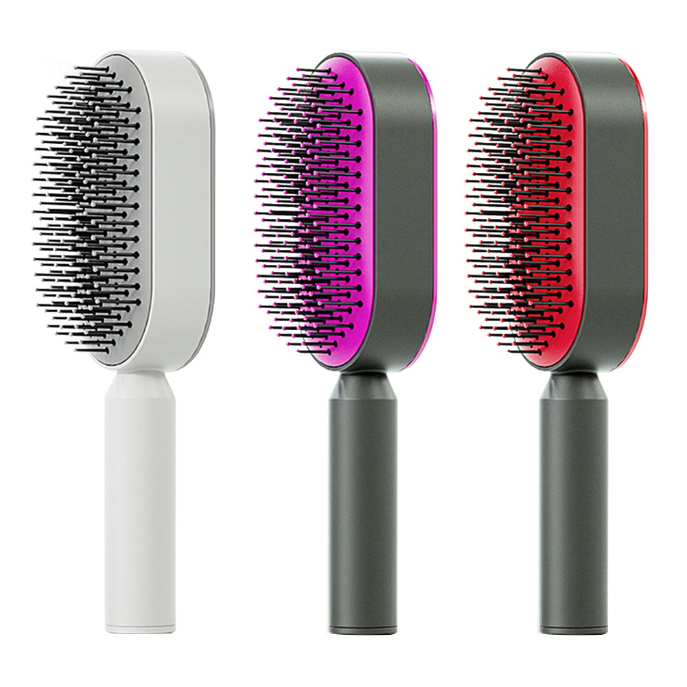 Self-Cleaning Scalp Massage Hair Brush