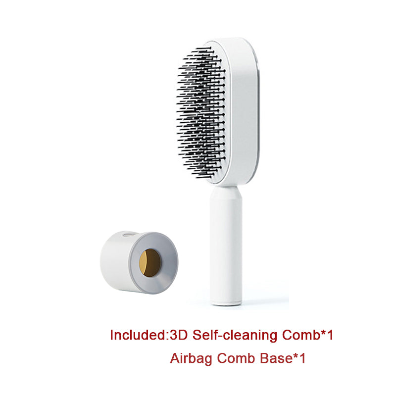 Self-Cleaning Scalp Massage Hair Brush