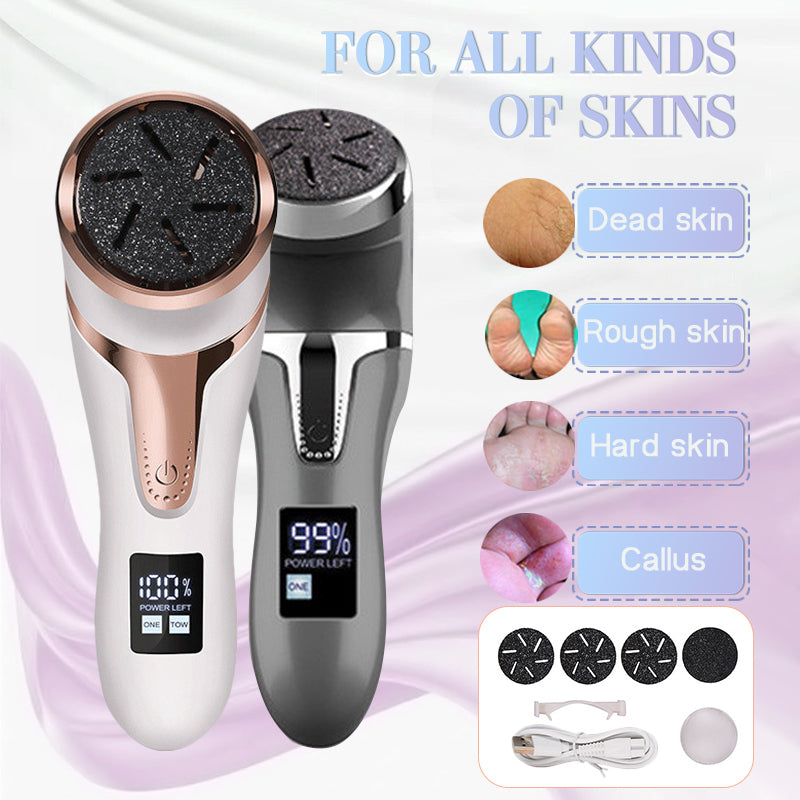 Electric Callus Remover Foot Scrubber with LCD Display