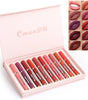 10-Pack Waterproof Matte Lipstick Set