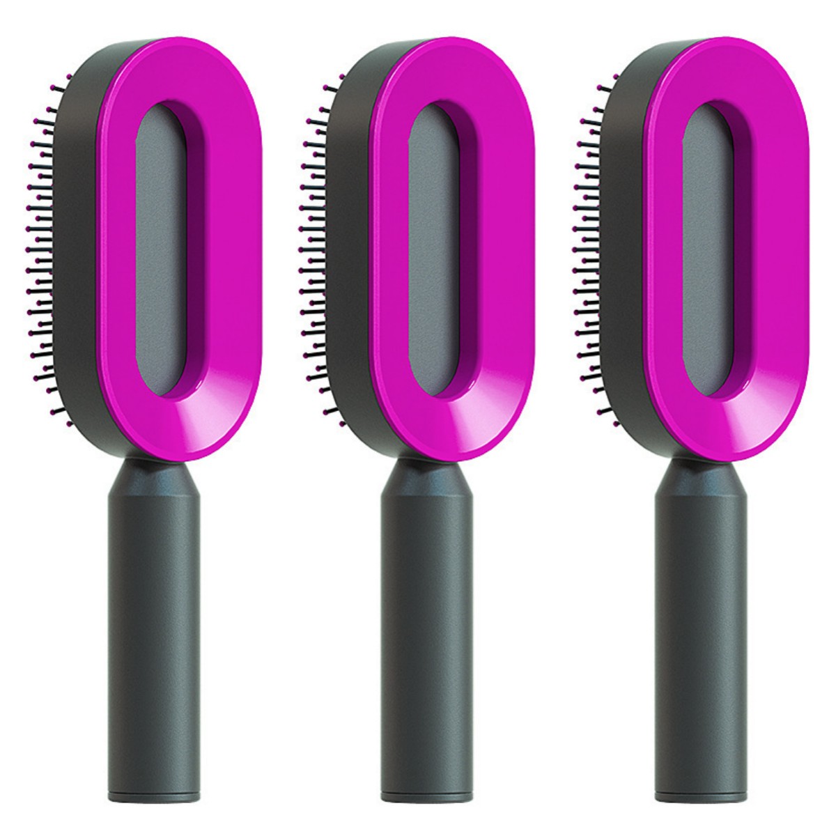 Self-Cleaning Scalp Massage Hair Brush