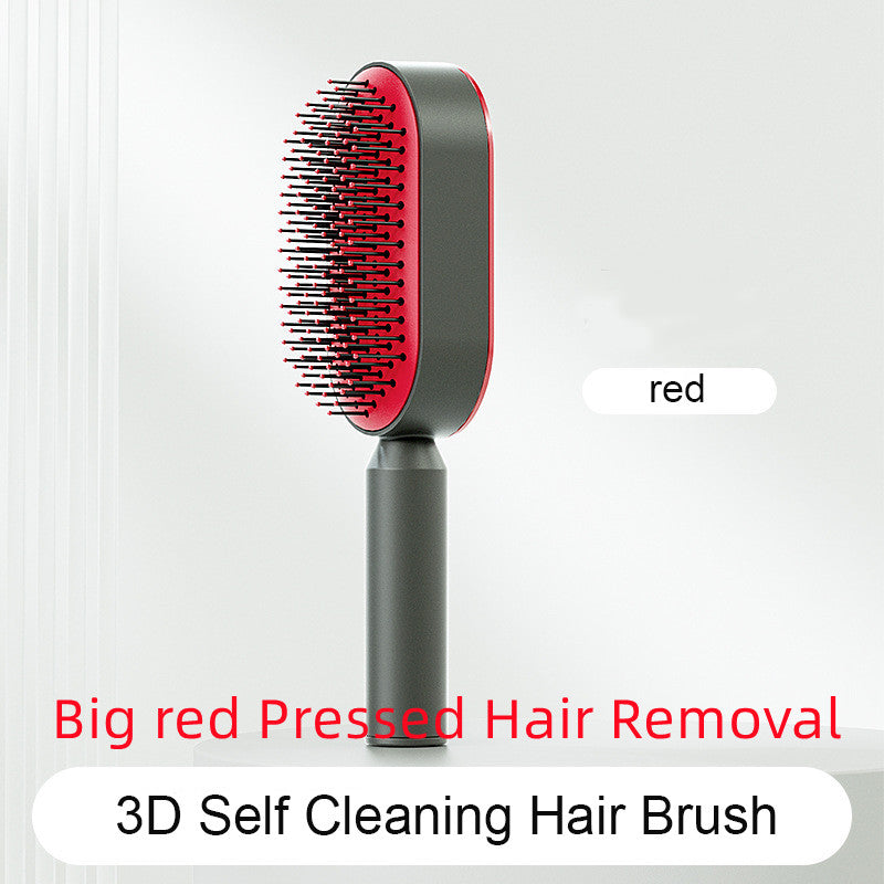 Self-Cleaning Scalp Massage Hair Brush