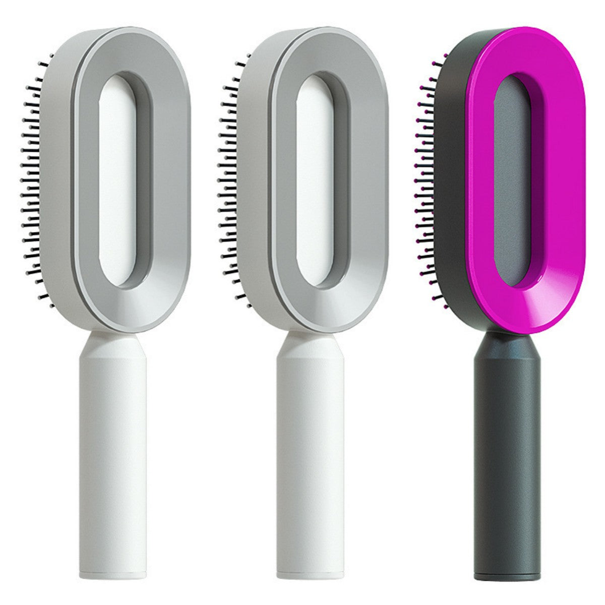 Self-Cleaning Scalp Massage Hair Brush