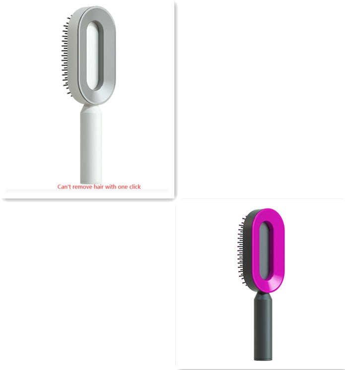 Self-Cleaning Scalp Massage Hair Brush