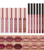 12-Piece Matte Lipstick & Lip Liner Set – Waterproof